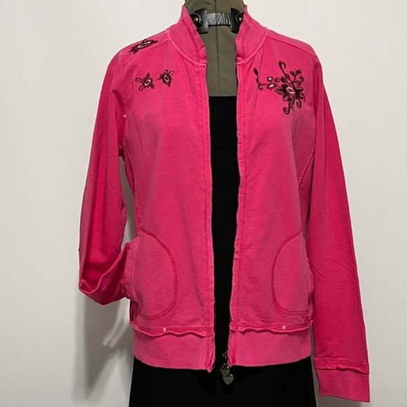 VERTIGO PARIS Zippered Jacket NWT Size L - Picture 2 of 16